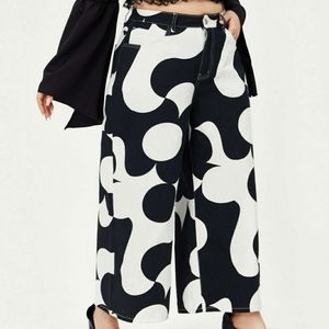 Cider Plus Size Wide Leg Pants